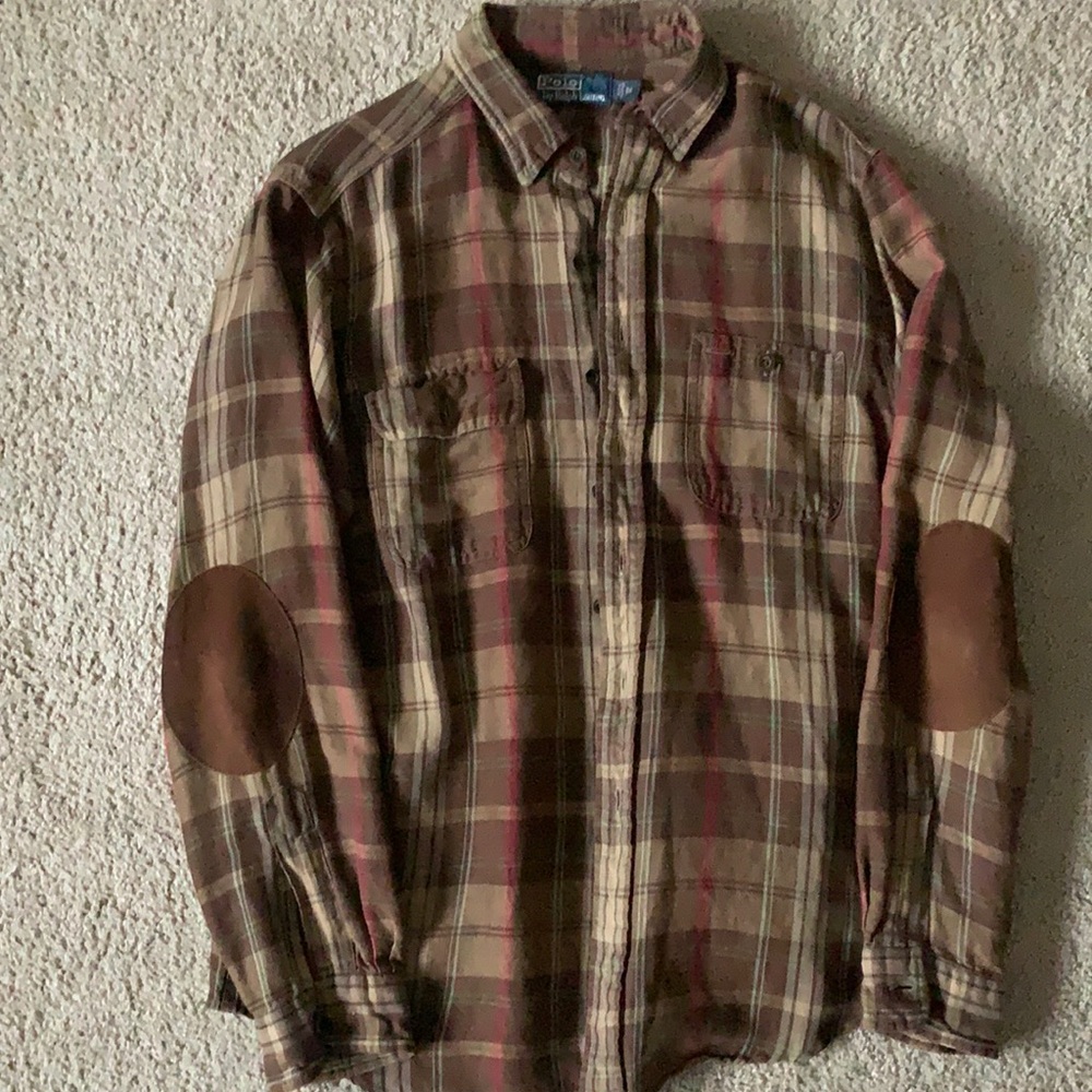 Vintage Polo flannel shirt